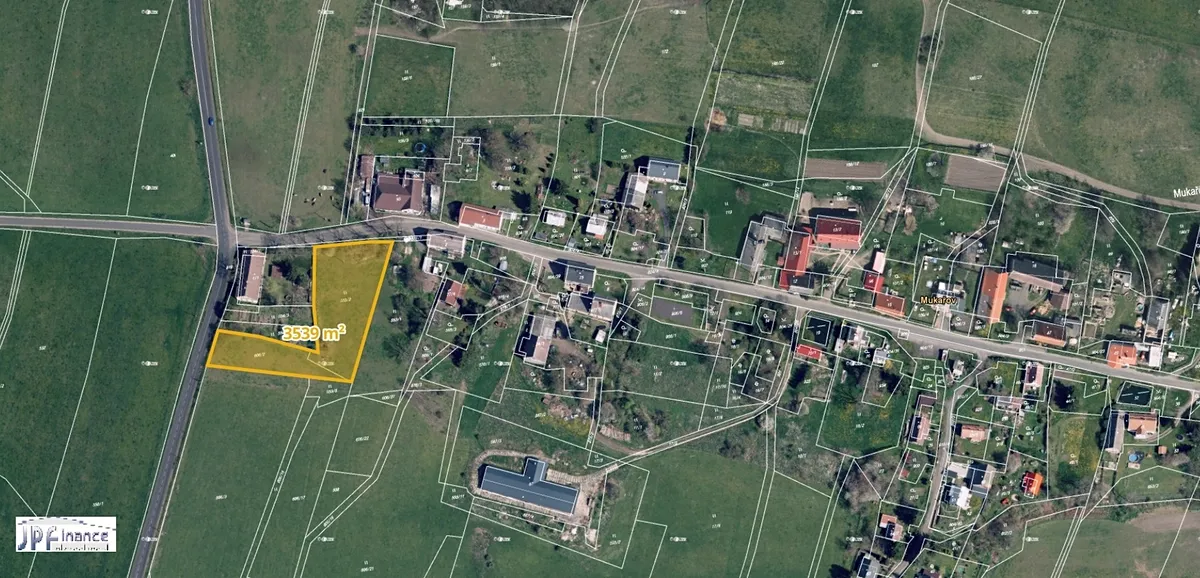 Prodej stavebního pozemku 3539 m²